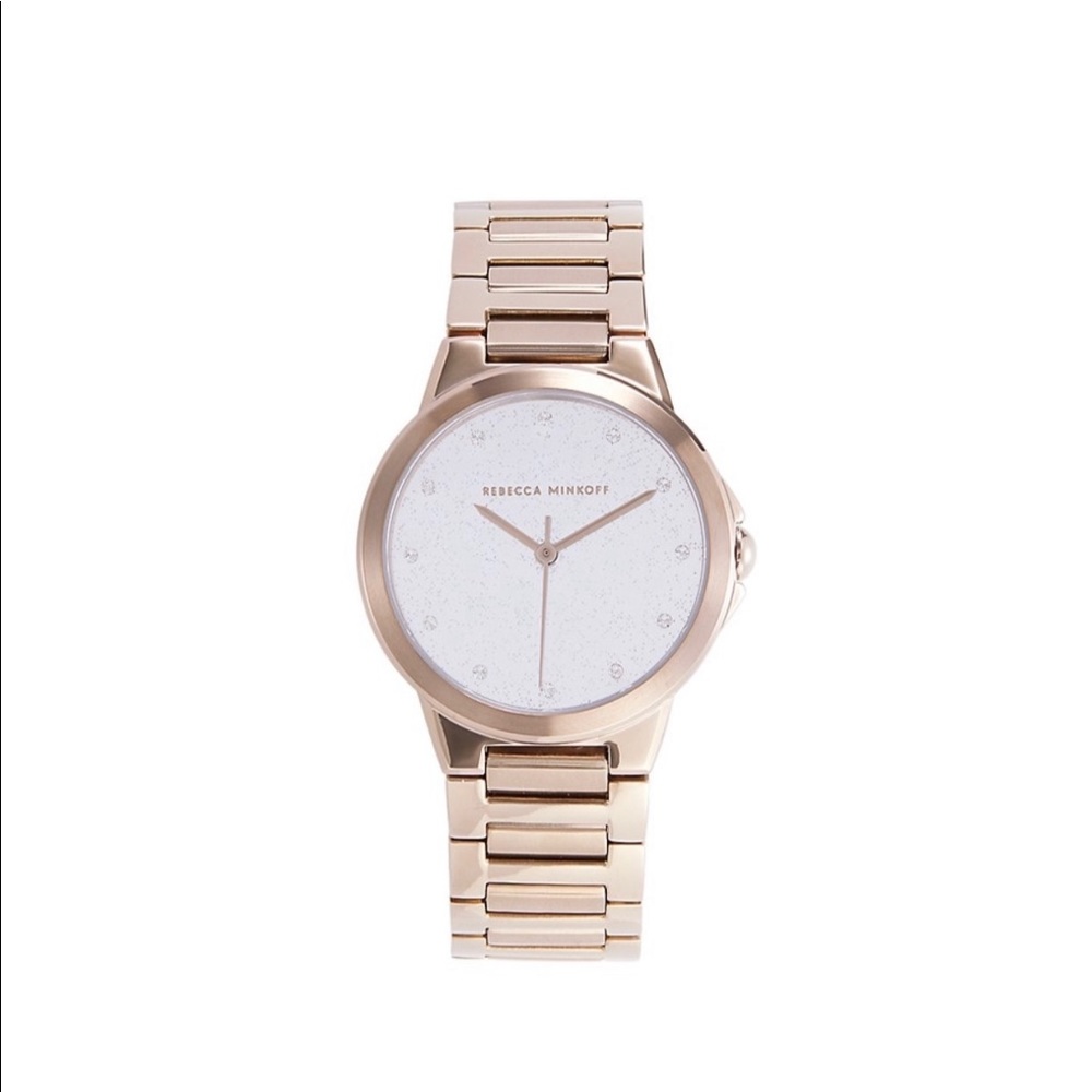 Rebecca Minkoff Rose Gold Stainless Steel Watch